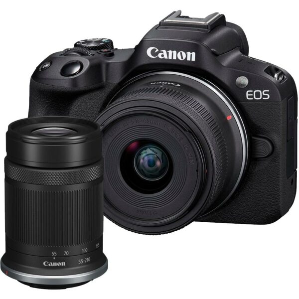 Canon EOS R50 18-45mm + 55-210mm 雙鏡組 公司貨拆封相機收購