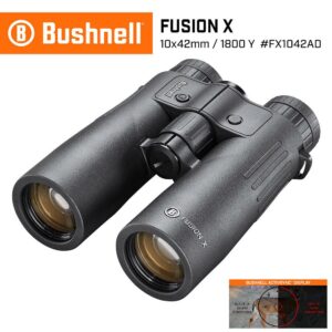 【美國 Bushnell】Fusion X 終極系列 10x42mm 智慧顯色雷射測距雙筒望遠鏡 FX1042AD (公司貨)拆封相機收購